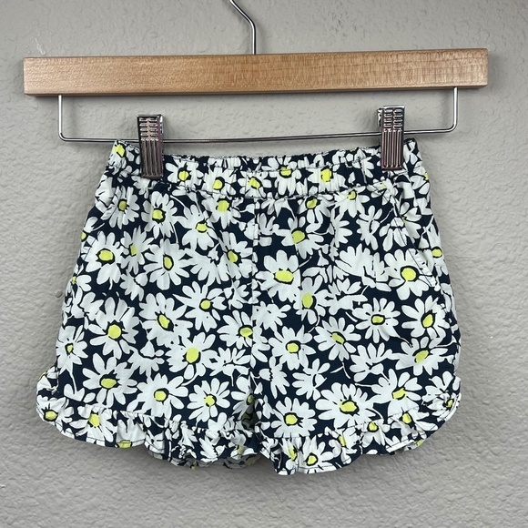 J. Crew Other - Crewcuts by J. Crew Girls' Ruffle Poplin Short in Daisy Print Sz 3